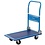 Trolley opvouwbaar belastbaar tot 100kg | Platvorm 74x48cm