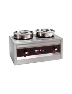 Max-Pro Thermosystem foodwarmer hotpot 2x 4,5 liter | 500W