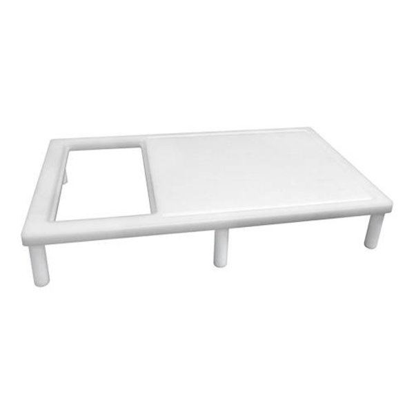 EMGA Snijwerkunit met uitsparing | Wit | 65x40 cm