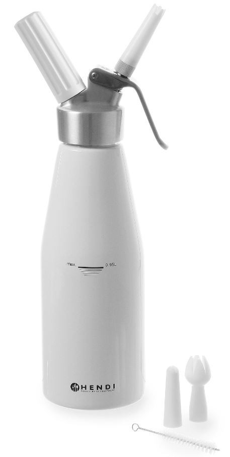 Hendi Slagroomapparaat | Kitchen Line | 0,95L
