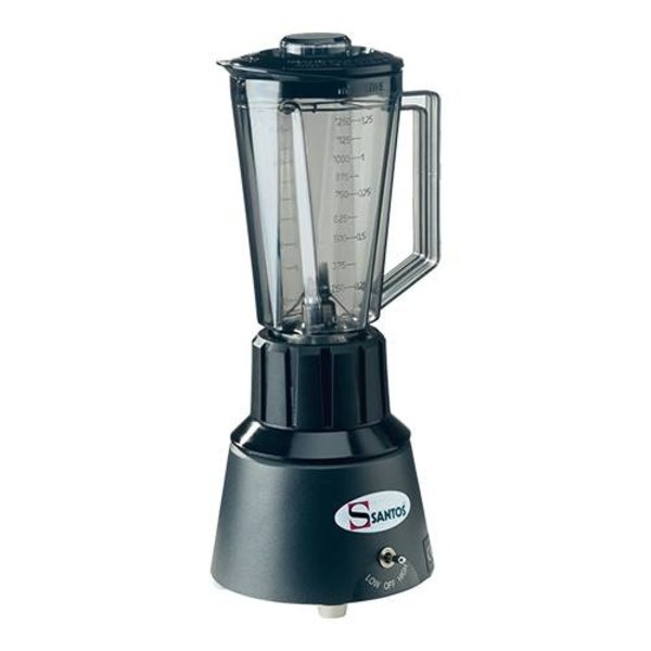 Santos Bar Blender | Polycarbonaat Kan 1,25 L. | 600Watt | 2 Snelheden