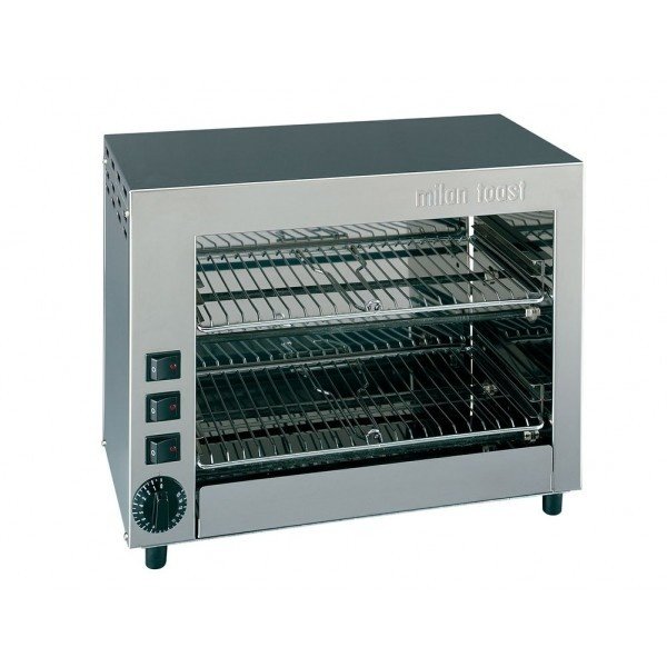 Milan Toast Grill fornetto medium met 6 klemmen | 2.8kW | 43x23xH35 cm.