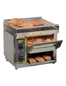 Roller Grill Broodrooster voor brood een broodjes | 500 sneetjes per uur | 51x68xH45.5 cm.