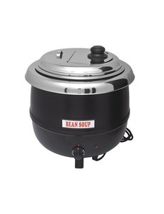 Bistro Soepketel XL Bistro | 13 Liter | 600Watt | Zwart