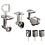 KitchenAid Accessoireset 6-delig voor mixers CA986, CA987, CA988, CB575, CB576, CB577, DN677, J400 en J498