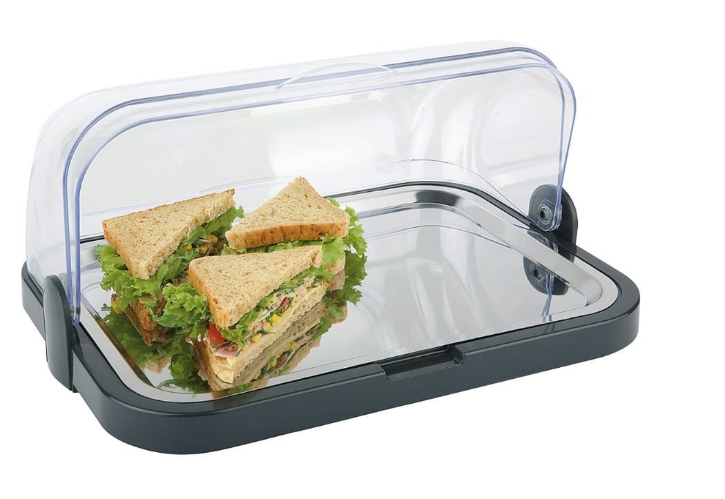 Hendi Roltop Presentatie Display | Gekoeld | 44x32x(H)20,5cm