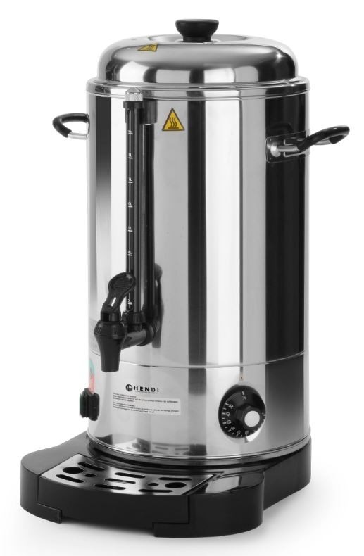 Hendi Warme Dranken Ketel | Dubbelwandig | 18 liter