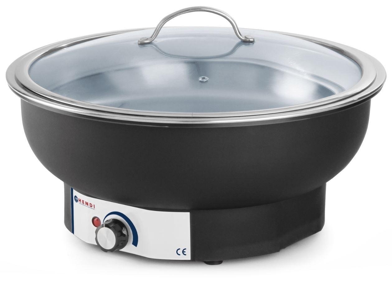 Hendi Chafing Dish Tesino | Bain-Marie | Elektrisch | 6,8 Liter