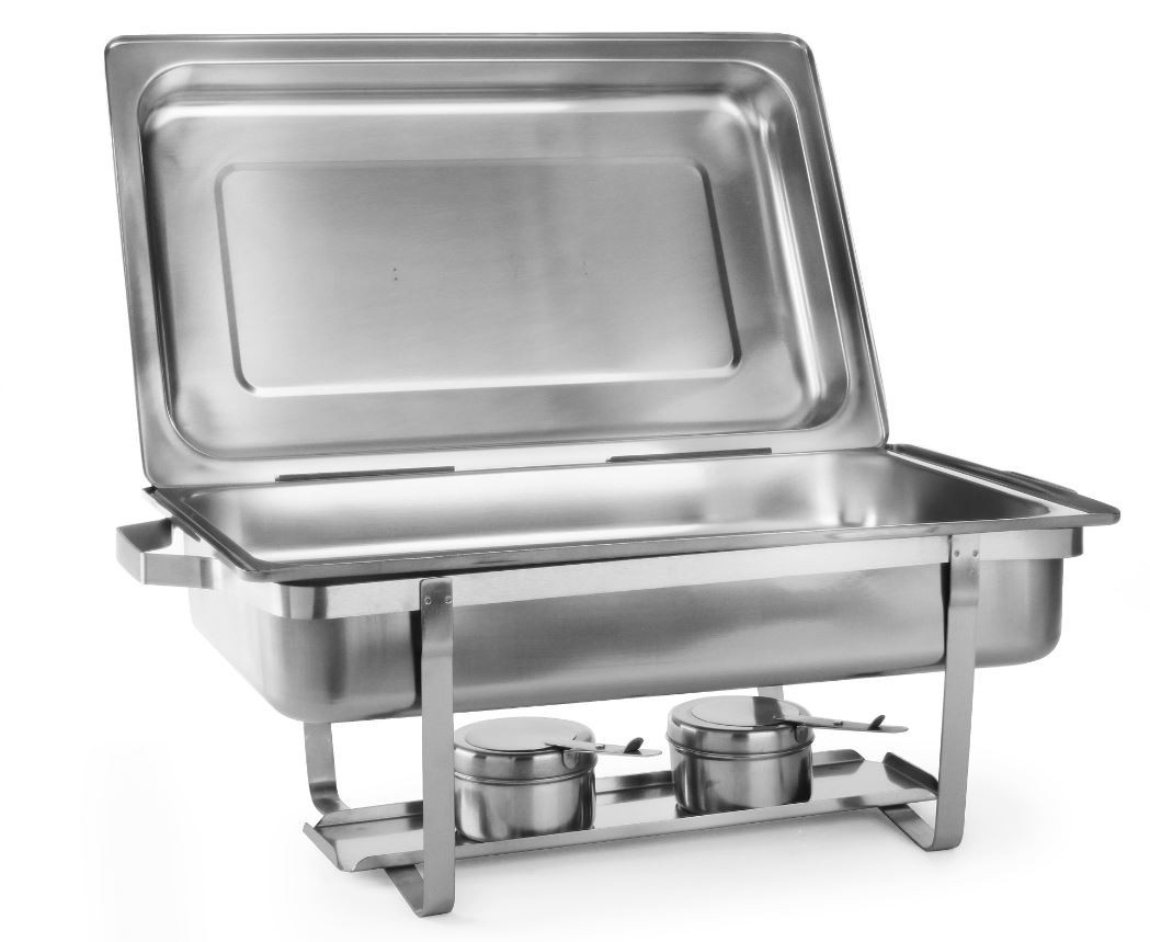 Hendi Hendi Chafing Dish GN 1/1 | Max. 65 mm diep | Set van 2 stuks, foto 3 van 5