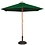 Bolero Bolero Parasol rond Ø2.5 meter groen | Hoogte 2.5 meter