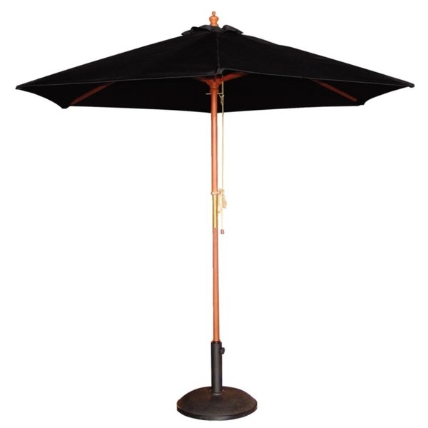 Bolero Bolero Parasol rond Ø2.5 meter zwart | Hoogte 2.5 meter