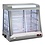 CaterChef Warmhoudvitrine met 3 etages | 30° tot 110°C | 66x64,5x(H)43,7cm