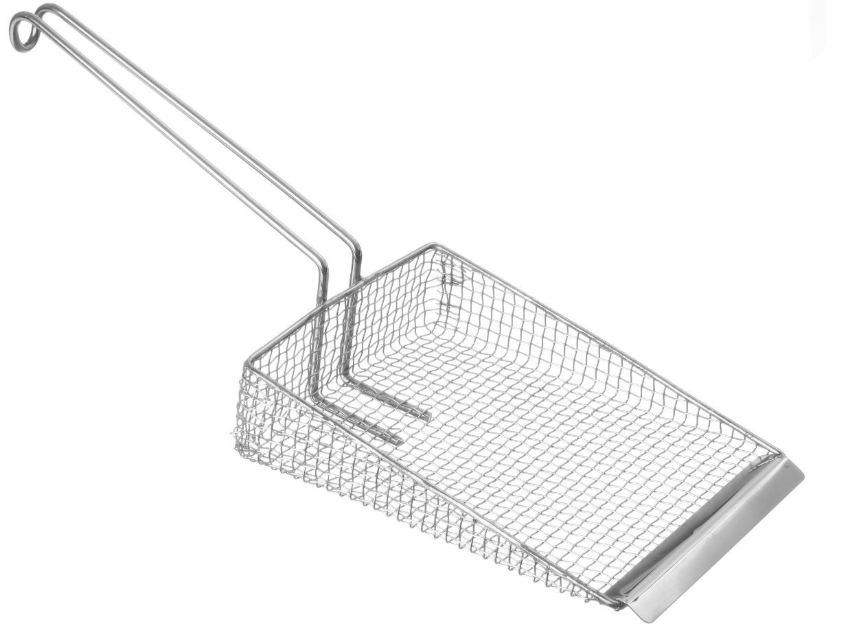 Hendi Frituurschep met lange draadgreep | 210x160 mm.