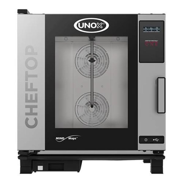 UNOX UNOX ChefTop combisteamer Mind ONE | 7x GN 1/1 | 400V / 9.9kW |  Greep rechts