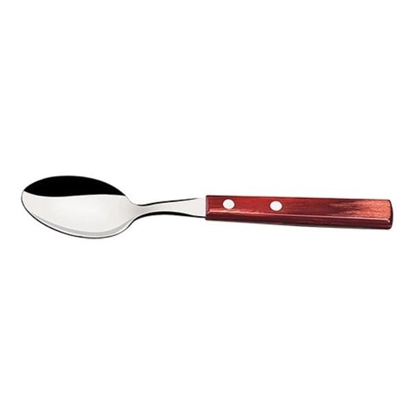 Tramontina Bistro steaklepel met houten handvat RVS 19cm | Per stuk