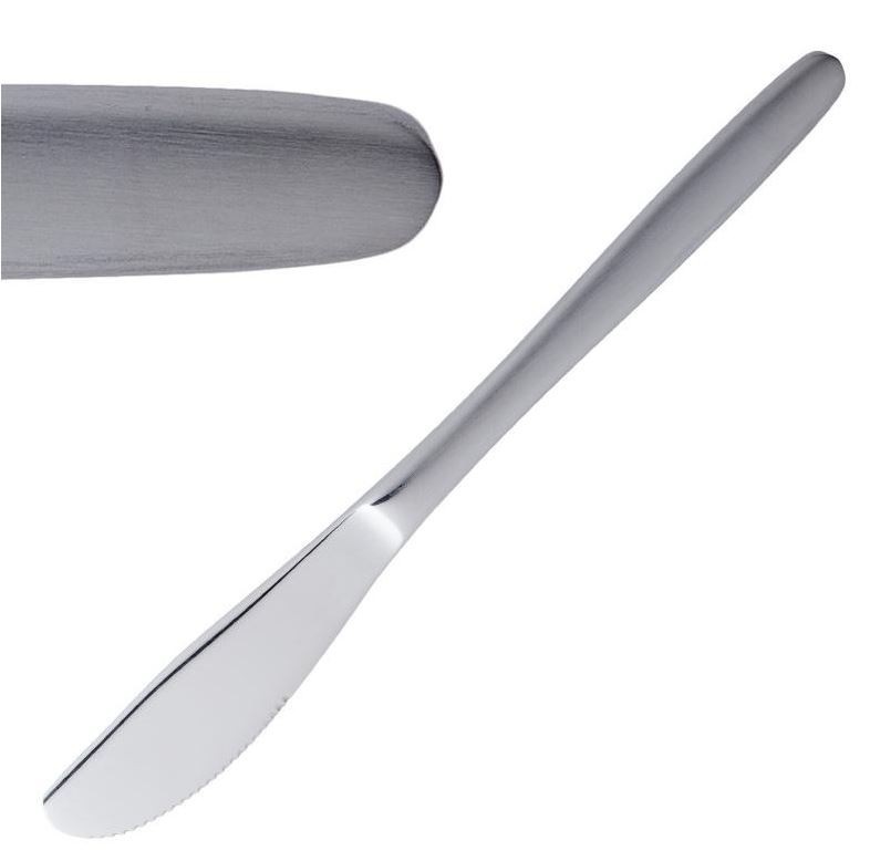 Amefa Amsterdam tafelmes 20 cm. 18/0 RVS | Per 12 stuks