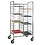 EMGA Regaalwagen voor 2x 12 dienbladen | Max. 55x37cm. | 60x93xH163cm.