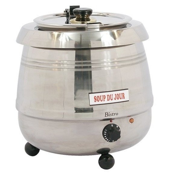 Bistro Soepketel 10 Liter | 475Watt | Au Bain Marie | RVS