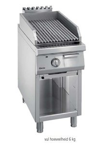  Frame met V-grillrooster in hoogte verstelbaar