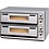 Bartscher Pizzaoven voor 2x 6 Pizza's Ø 30 cm. | 400V / 12kW | 85 °C tot 450 °C