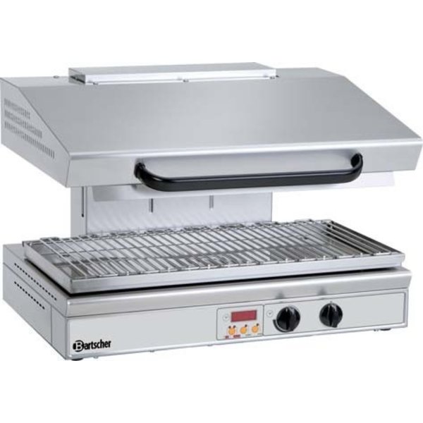 Bartscher Salamander met Hi-Light-Lift Systeem | 4 Warmtezones |  400V / 6kW |  B745xD590xH515 mm.