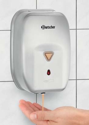 Bartscher Bartscher Zeepdispenser met Infraroodsensor Wandmontage | 1 Liter