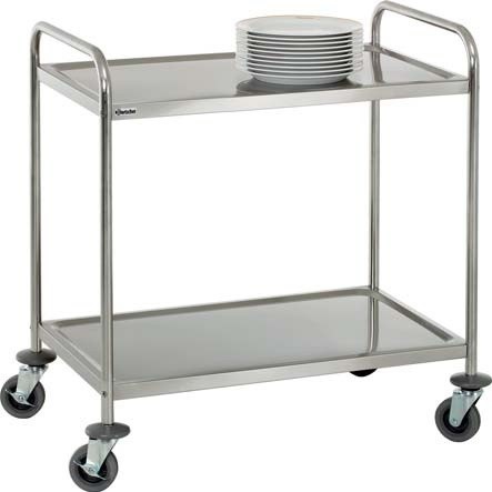 Bartscher Serveerwagen met 2 bladen | (b)83x(d)51 cm