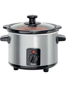 Bartscher Slowcooker “Mini“ 1,5 Liter | 120Watt | 65 °C tot 75 °C