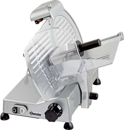 Bartscher Bartscher Snijmachine schuin 275 Plus | Mes Ø 275 mm. | 130Watt