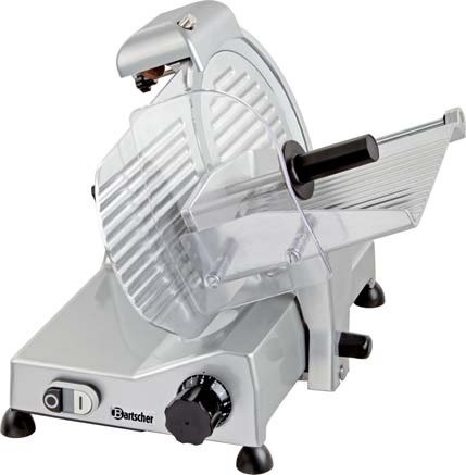 Bartscher Snijmachine schuin model Ø250 | 130Watt