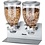 Bartscher Ontbijtgranendispenser 2x 3.5 liter | 360x170xH395 mm