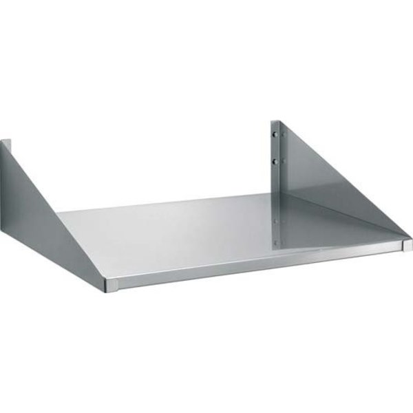 Bartscher Wandplank RVS voor max.  40 kilo | Opstelvlak 520x400 mm.