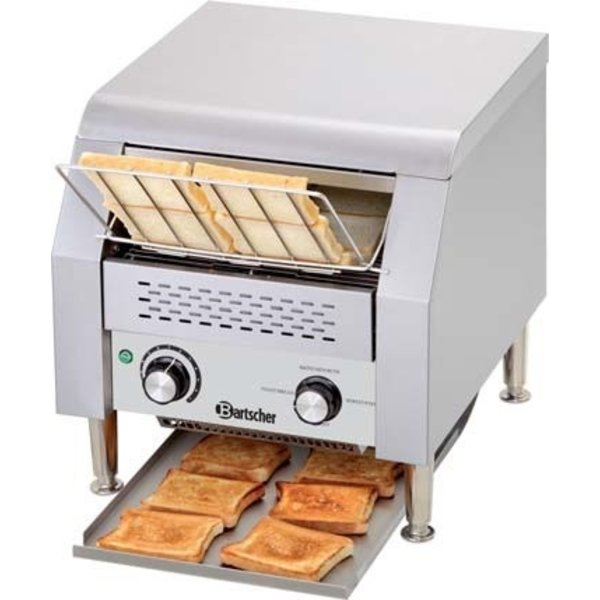 Bartscher Doorlooptoaster 150 sneden per uur | 230V / 2.24kW |  370x420xH390 mm.