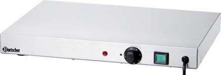 Bartscher Warmhoudplaat 250W | Plaat B500xD377 mm.