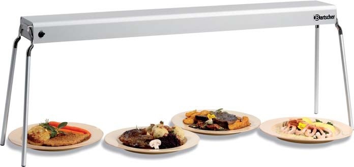 Bartscher Warmtebrug infrarood | 1250Watt | Lengte 137 cm.