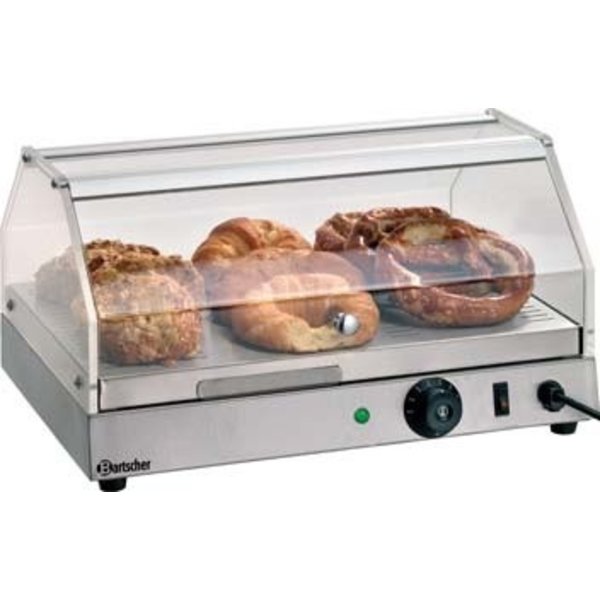 Warmhoud showvitrine, 1 niveau