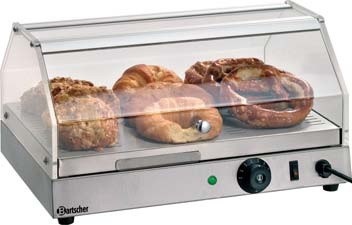 Warmhoud showvitrine, 1 niveau