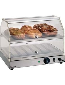  Warmhoud showvitrine, 2 niveaus