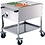 Bartscher Bain Marie wagen |  2 x 1/1GN - 200 mm diep | 230V / 1kW | 650x820xH855 mm.