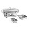 Hendi Hendi Chafing dish Fiora | 2 extra bakken GN 1/2 65 mm diep en 3 extra pannen GN 1/3 65 mm diep.
