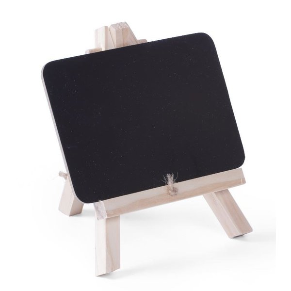 Hendi Tafel krijtbord met houten standaard 148x130xH120mm | Per 2 stuks