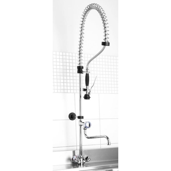 Hendi Hendi Voorspoeldouche met kraan | Monobloc| Kraan lengte 30 cm.