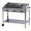 Hendi Green Fire gasbarbecue met 3 branders | Gietijzer bakplaat + 2 grillroosters | 17.4kW