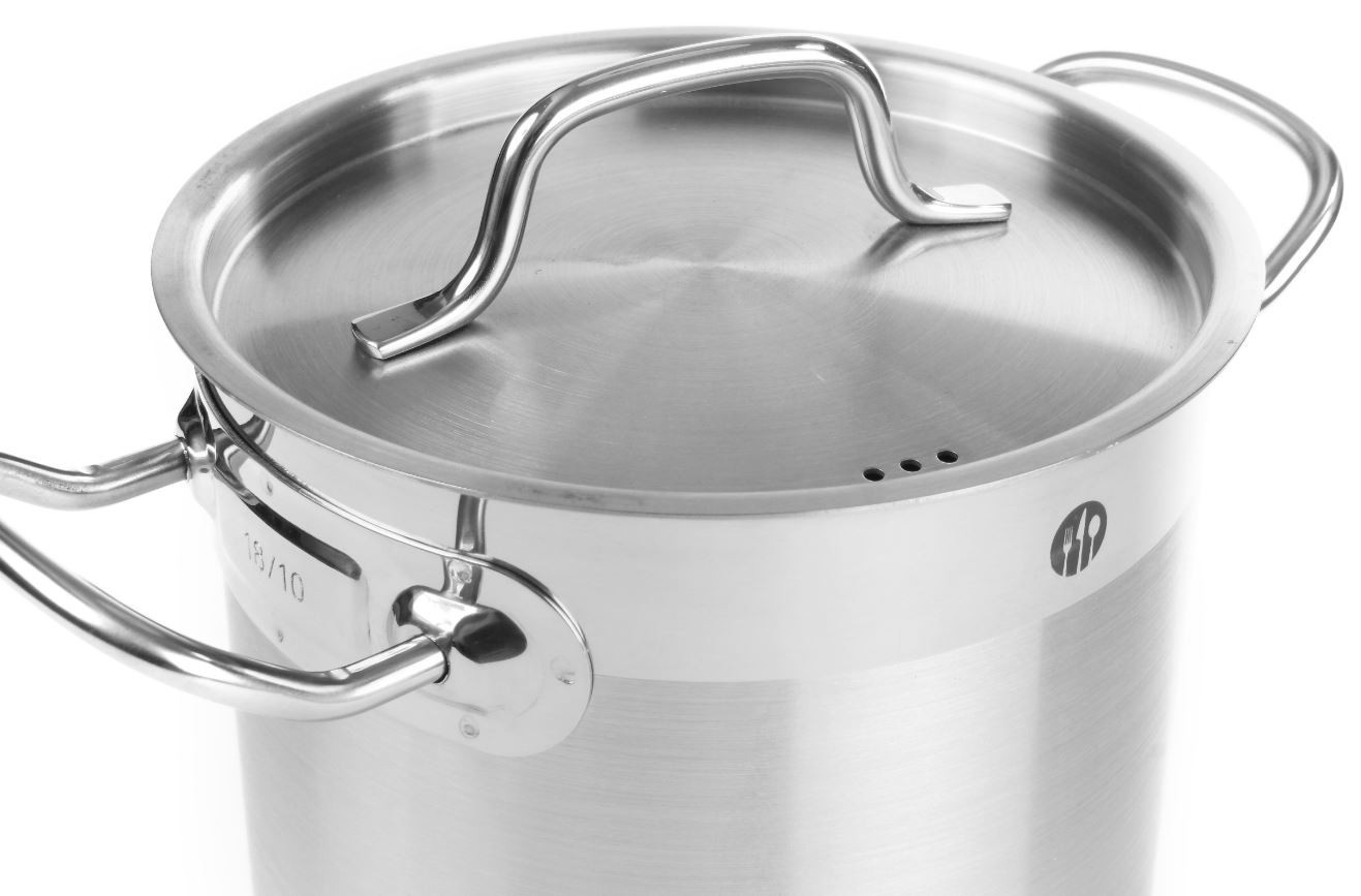 Hendi Kookpan met deksel Profi Line | 24 liter | Ø32x(h)30 cm., foto 3 van 4