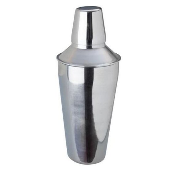 Hendi Cocktailshaker Conisch RVS | 75 cl. | Ø90x(h)255 mm.