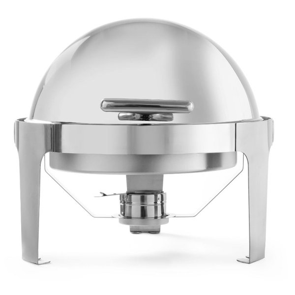 Hendi Chafing Dish Rolltop Rond  | 5,6 Liter | 510x540x(H)480mm