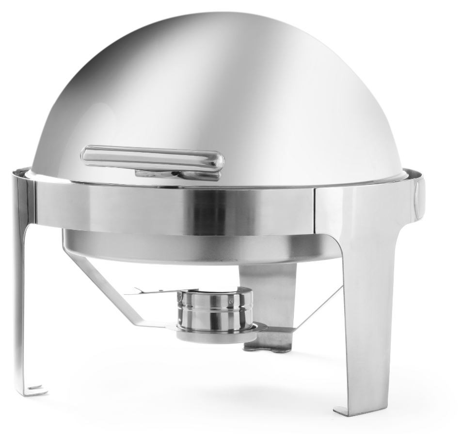 Hendi Chafing Dish Rolltop Rond | 5,6 Liter | 510x540x(H)480mm, foto 2 van 2