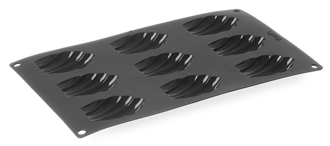 Hendi Siliconen Bakvorm ''Medelines'' | 9 Mallen | 70x47x(H)17 mm