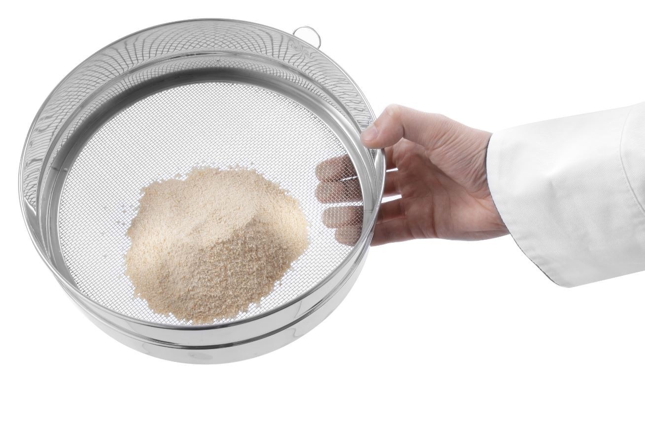 Hendi Bakkerszeef voor paneermeel RVS | Ø410xH80mm