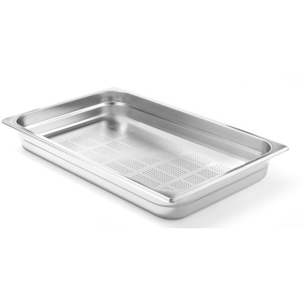 Hendi Gastronormbak Geperforeerd 1/1 - GN100mm - Profi Line  | 530x325mm